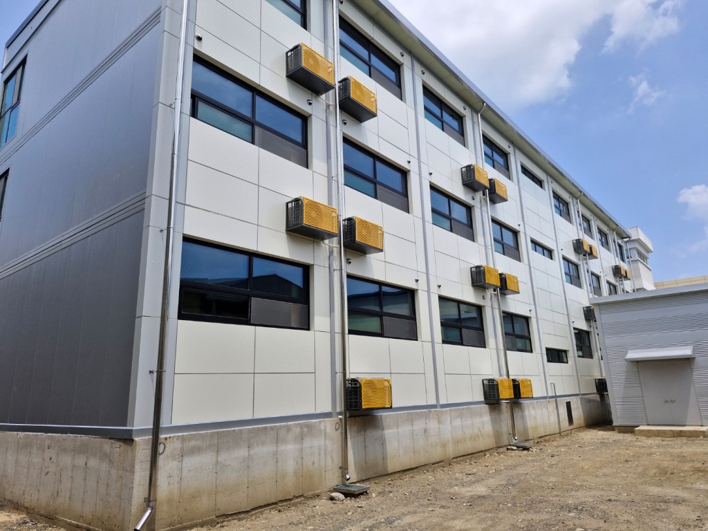 Gyeongbuk Human Tech High School Modular Dormitory Manufacture and Installation